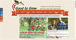 Desktop Screenshot of goodtogrowtrees.com